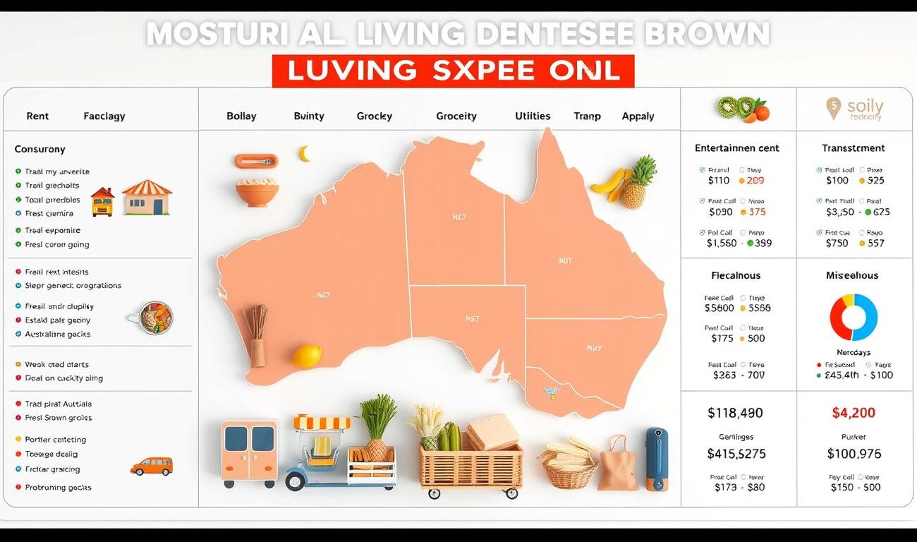 monthly living expenses in australia for international students