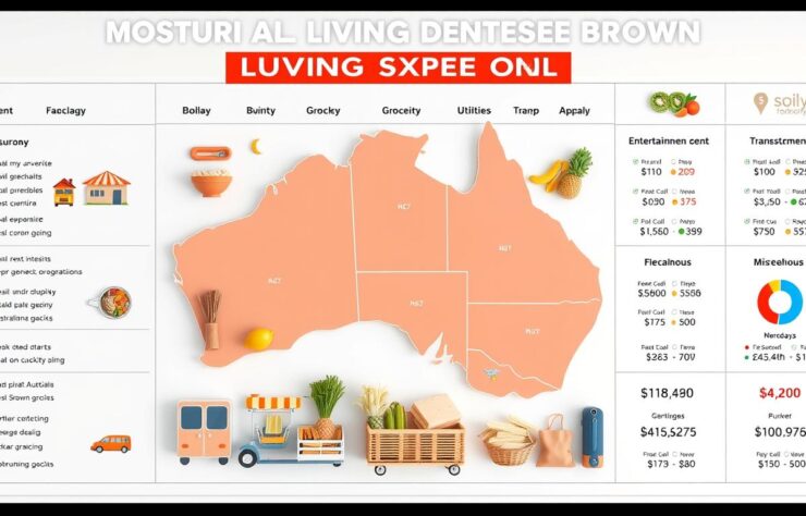 monthly living expenses in australia for international students